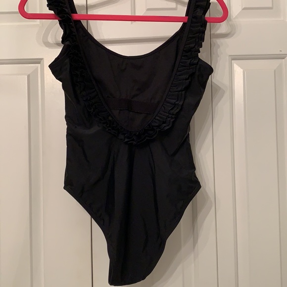 NWOT Ruffle High Rise One Piece Swimsuit - Picture 3 of 5